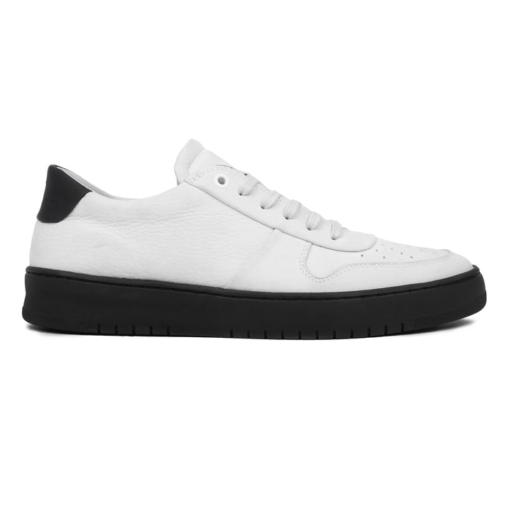 BENNET SONDER EIGHT fehér bőr nubuk sneaker