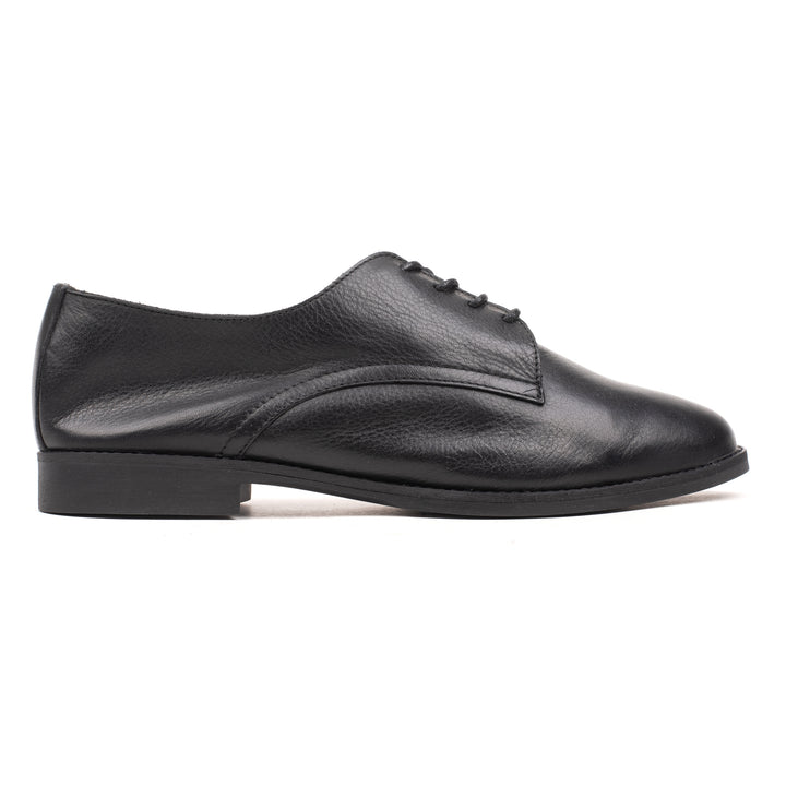 CODE SHOE fekete mart bőr sneaker