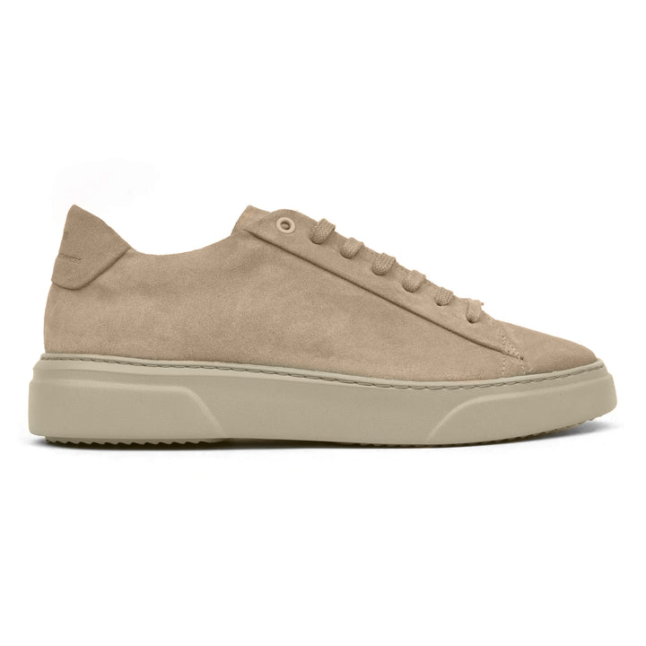 KEA BASE LOW taupe Suede sneaker