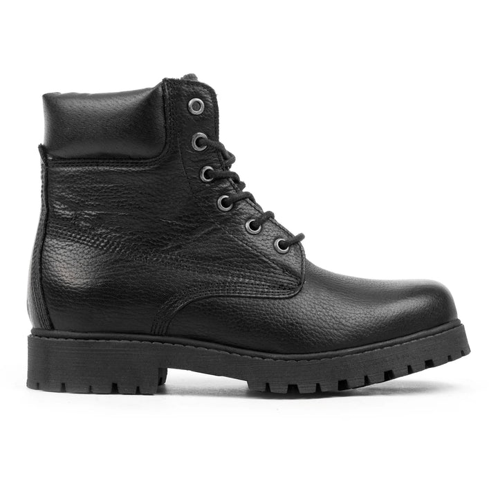 MONTANA LD ANKLE HIKING BOOT fekete mart bőr csizma