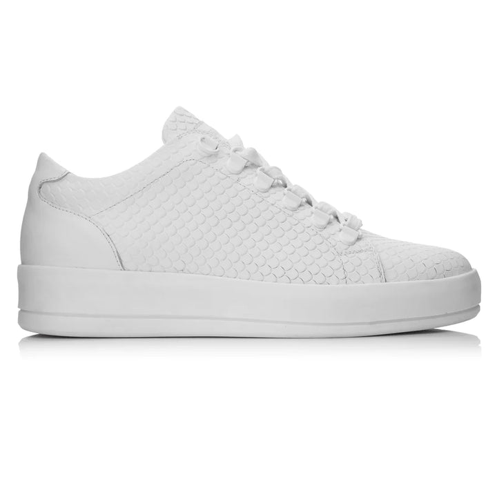 JENNER MONO LOW fehér bőr sneaker