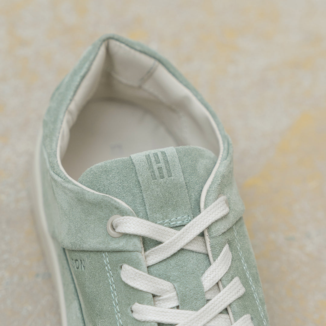 BENNET P4 LOW Mint Suede sneaker