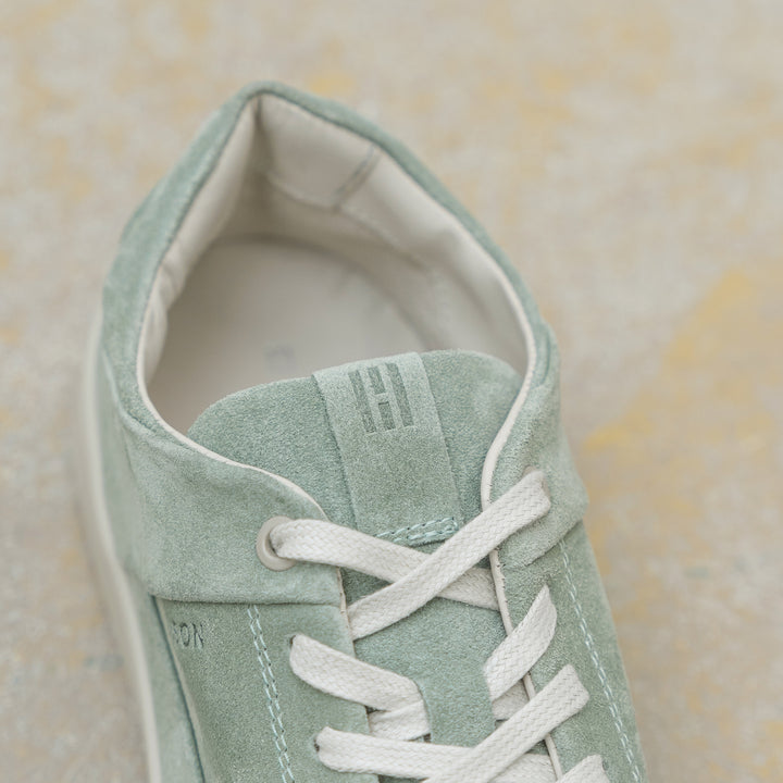 BENNET P4 LOW Mint Suede sneaker