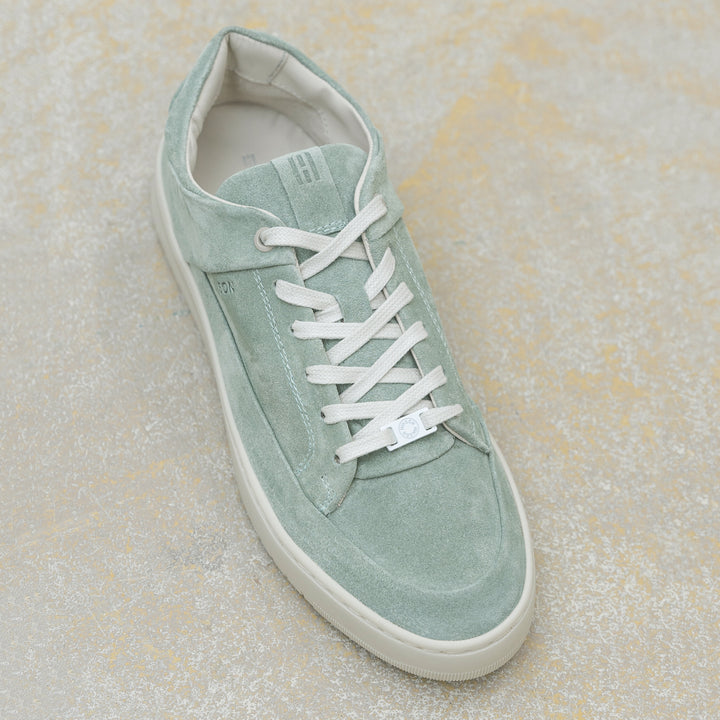 BENNET P4 LOW Mint Suede sneaker