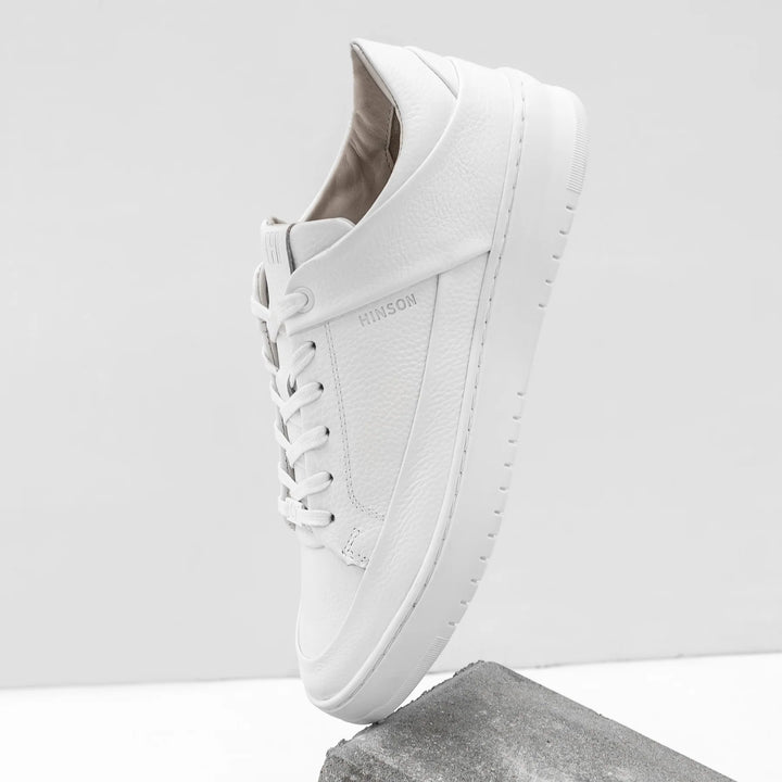 BENNET P4 LOW fehér mart bőr sneaker